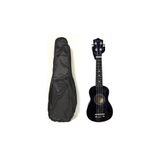 Au01L-21Bk Ukulele Siyah Soprano + Kılıf + Pena