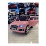 Audi 12 Volt Uzaktan Kumandalı Akülü Jeep 1-5 Yaş Pembe