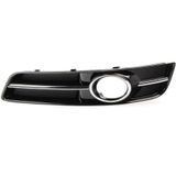 Audi A3 2008 - 2012 Sol Sis Fari Çerçevesi Krom Siyah Parlak 422332258