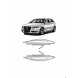 Audi A3 Hb Cam Çıtası Çerçevesi Krom Komple 2013-2020 Arası