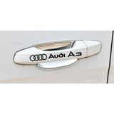 Audi a3 Kapı Kolu ve Jant sticker seti 8 adet