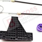 Audi A3 Mk2 8P 8Pa 8P1 2003-2013 4/5 Kapı 8P4839461 İçin Arka Sol Cam Kriko Tamir Seti