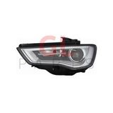 Audi A3 Ön Far Elektrikli Motorlu Nikelaj Ledlı Xenon Tip Sol 2013-2016 (Oem No: 8V0941043)
