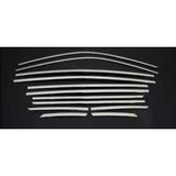 Audi A3 Sdn 2012-2020 Krom Cam Çerçevesi Alt Üst Takım Kcç06