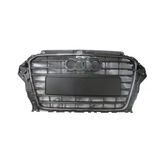 Audi A3 Sedan - 2012-2015 Ön Panjur (Nıkelaj Çıtalı) (Tyg) (Oem No (8V5853651))