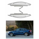 Audi A3 Sedan Cam Çıtası Çerçevesi Krom Komple 2013-2020 Arası