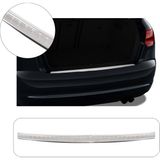Audi A3 Sportback Uyumlu 2012-2019 Krom Arka Tampon Üstü Koruma Paslanmaz Çelik