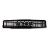 Audi A4 02/05 Ön Panjur Siyah (Nikelaj Çerçeveli) (Armasız) (Tyg)