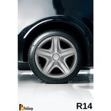 Audi A4 14'' Inç Jant Kapağı (4 Adet) Gri G103