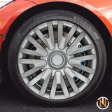 Audi A4 15 Inç Jant Kapağı (Takım) Gri G112
