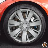 Audi A4 15 Inç Jant Kapağı (Takım) Gri G113