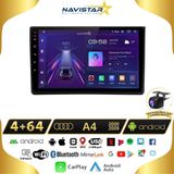 Audi A4 2000-2009 Model 4GB + 64GB Android 13 Kablosuz Carplay Navigasyon Multimedya Sistemi