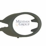 Audı A4-2005-2008 Sis Kapağı Sağ Gri Sis Delikli Lamba