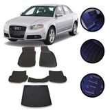Audi A4 2007-2014 Profesyonel Havuzlu 4D Gri Oto Paspası