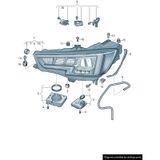 Audi A4 2016-2020 4M0907397AB GÜNDÜZ LED FAR BEYNİ SIFIR KODLU MATRİX