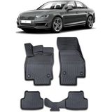 Audi A4 3D Pro Havuzlu Paspas 2016+ A+ Kalite Araca Birebir Uyum Sağlar - Siyah