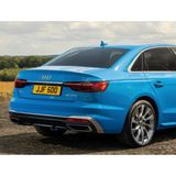 Audi A4 Arka Tampon Çıtası Orta S-line Gri 2020 Sonrası Uyumlu