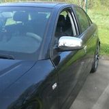 Audi A4 Ayna Kapağı 2 Parça 2000-2008 Paslanmaz Çelik
