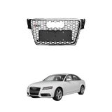 Audi A4 B8 RS4 Kromlu Siyah Panjur 2008-2012