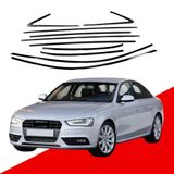 Audi A4 Cam Çerçevesi Kenar Çıtası Krom Tamtur 2012 / 2015 12 Parça - -
