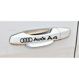 Audi A4 Kapı Kolu Ve Jant Sticker Seti 8 Adet