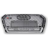 Audi a4 rs4 ön panjur ızgara 2016+ B9 siyah-gri