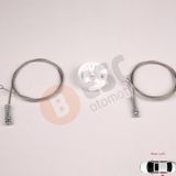 Audi A4 S4 B6 B7 2002-2009 2-Kapı Cc Cabrio 8H0839397 İçin Elektrikli Arka Sol Cam Kriko Tamir Seti