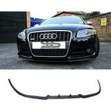 Audi A4 S4 RS4 B7 Cupra R Uyumlu Ön Lip Mat Siyah Ön Tampon Lip (Sts Oto Aksesuar) (01)