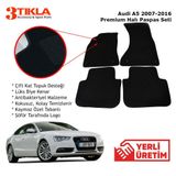 Audi A5 2007-2016 Lüks Halı Paspas Siyah