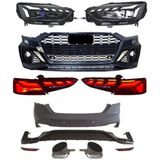 Audi a5 b9 rs5 b9,5 dönüşüm body kit full set 2016 / 2020