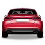 Audi A5 B9 Sportback S5 Arka Tampon Eki - Difüzör (Plastik)