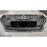 Audi A5 Rs5 Ön Panjur Gri Çerceve Piano Black 2017-2019 Arası Uyumlu