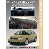 Audı A6 (1997-2004) Torpido Örtüsü Ön Göğüs Koruma Torpido Koruma Araca Özel Kaymaz Kolay Montaj