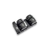 Audi A6 2005-2008 Sol Ön Kapı Dörtlü Cam Düğmesi Krom 4F0959851H