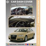 Audı A6 (2005-2011) Torpido Örtüsü Ön Göğüs Koruma Torpido Koruma Araca Özel Kaymaz Kolay Montaj