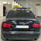 Audi A6 Bagaj Üstü Slim Spoiler Piano Black Parlak Siyah (Sts Oto Aksesuar)