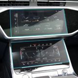 Audi A6 Navigasyon ve Alt Kontrol Paneli 9h Nano Ekran Koruyucu 2019-2023