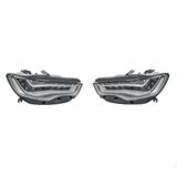 Audi A6 Ön Far Seti (Matrix Led Dolu DÖnüşüm Farı) 2013 Sonrası Uyumlu