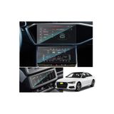 Audi A7 2019-2024 Model Alt Üst Multimedya ve Klima Kontrol Uyumlu 3 Parça 9h Nano Ekran Koruyucu