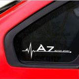 Audi A7 Yan Cam Sticker Oto Kapı Çıkartma Aksesuar 20cmx7cm