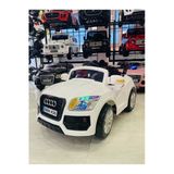 Audi Çocuk Araç Gereçleri Akülü Araba 12V 0-6 Yaş Beyaz