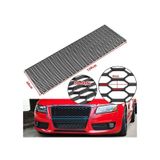 Audi Dizayn 3d Style Abs Plastik Panjur Teli 120x40 Cm Siyah