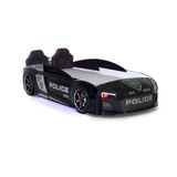 Audi Full Ledli Kumandalı Ve Müzikli Arabalı Yatak, Polis