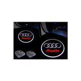 Audi Kapı Altı Led Aydınlatma Araç Logolu