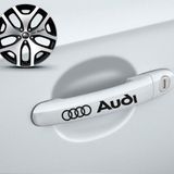 Audi Kapı Kolu Modifiye Sticker Yapıştırma 8 Adet