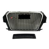 Audi q3 rsq3 ön panjur komple 2012 / 2015 krom siyah