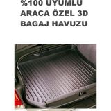 Audi Q5 2009+2017 Özel Üretim Lüx Oto Bagaj Havuzu - Siyah