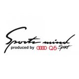 Audi Q5 Mind Sport Far Üstü Oto Sticker Kaput Yapıştırma