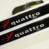 Audi Quattro Gecko Logo 3m 3d Damla Silikon Torpido Ayna Çamurluk