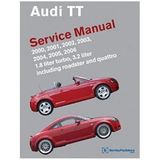 Audi TT Service Manual: 2000, 2001, 2002, 2003, 2004, 2005, 2006: 1.8 Liter Turbo, 3.2 Liter Including Roadster and Quattro